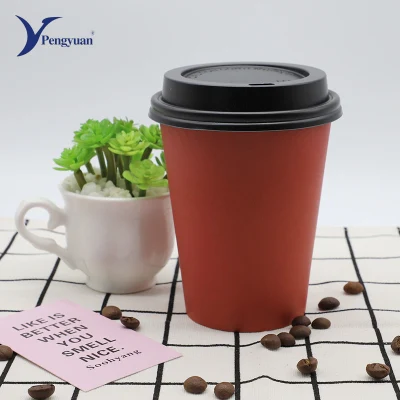 Taza de café impresa disponible modificada para requisitos particulares de la taza de papel de un sólo recinto